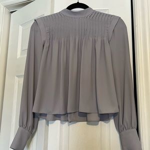 Babaton lilac blouse